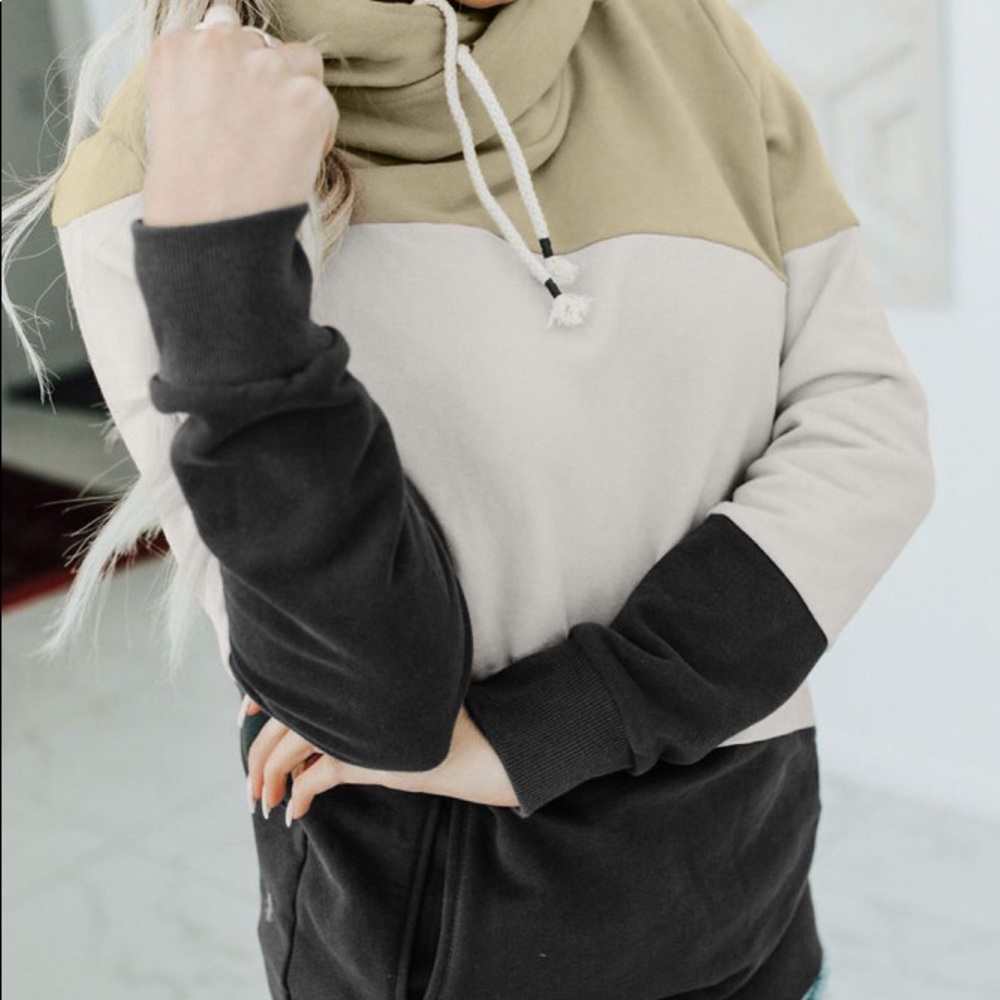 New colorblock sweatshirt